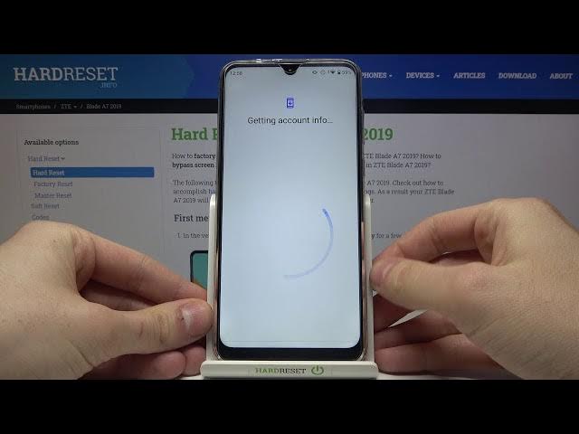 Video thumbnail for How to Back Up Data on ZTE Blade A7 2019 - Allow Google Backup / Add Backup Account