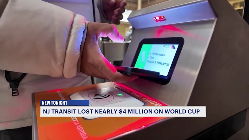 Video thumbnail for NJ Transit lost $4M during FIFA World Cup. Its CEO says it's a win.
