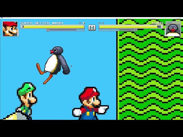 Video thumbnail for M.U.G.E.N B.A.T.T.L.E #11 Mario Vs Pingu