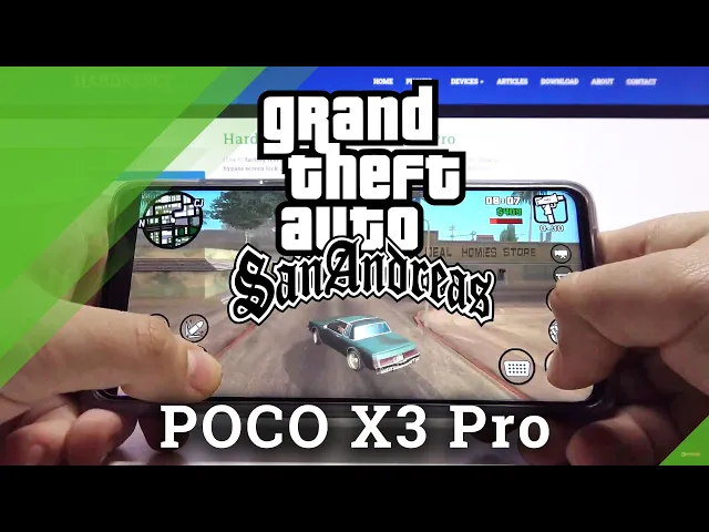 Video thumbnail for GTA San Andreas Performance Test on XIAOMI Poco X3 Pro - Gameplay - Snapdragon 860 FPS Check