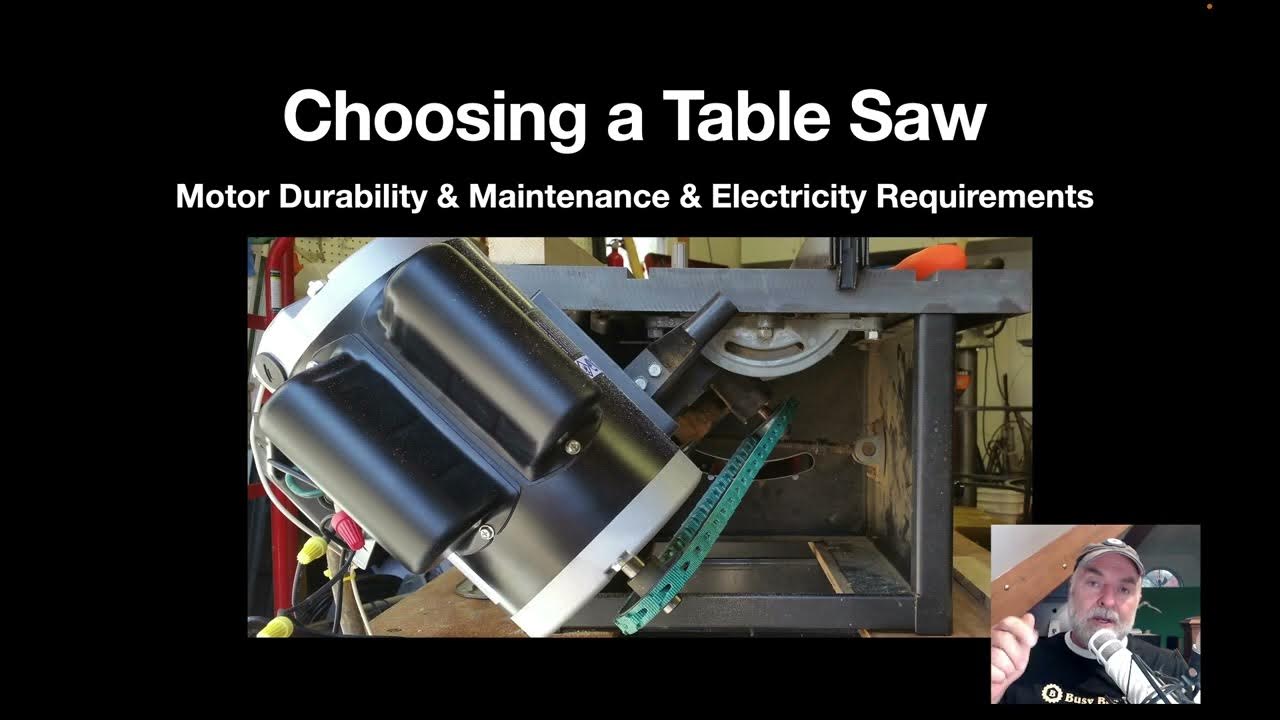 Video thumbnail for 30VIDEO   Choosing a Table Saw Screenflow Full