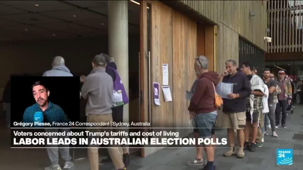 Video thumbnail for Australia votes in general election overshadowed by Trump tariffs