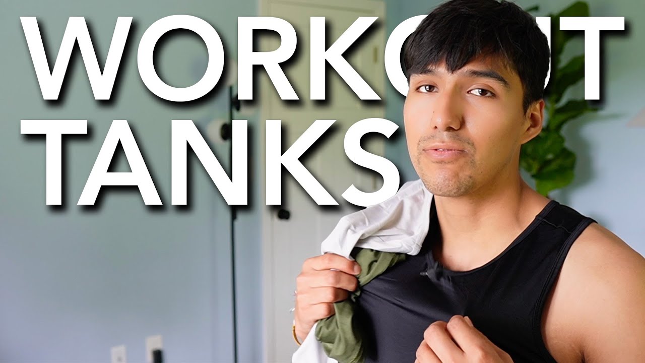 Video thumbnail for Coofandy Workout Tank Tops Set Test Fit