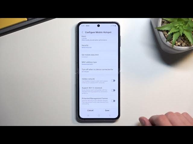 Video thumbnail for How to Activate Portable Hotspot on Samsung Galaxy Z Flip4 - Set Up Portable Hotspot