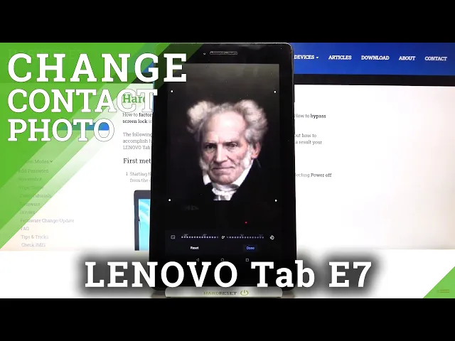 Video thumbnail for How to Add Photo to Contact on LENOVO Tab E7 – Personalize Contact List