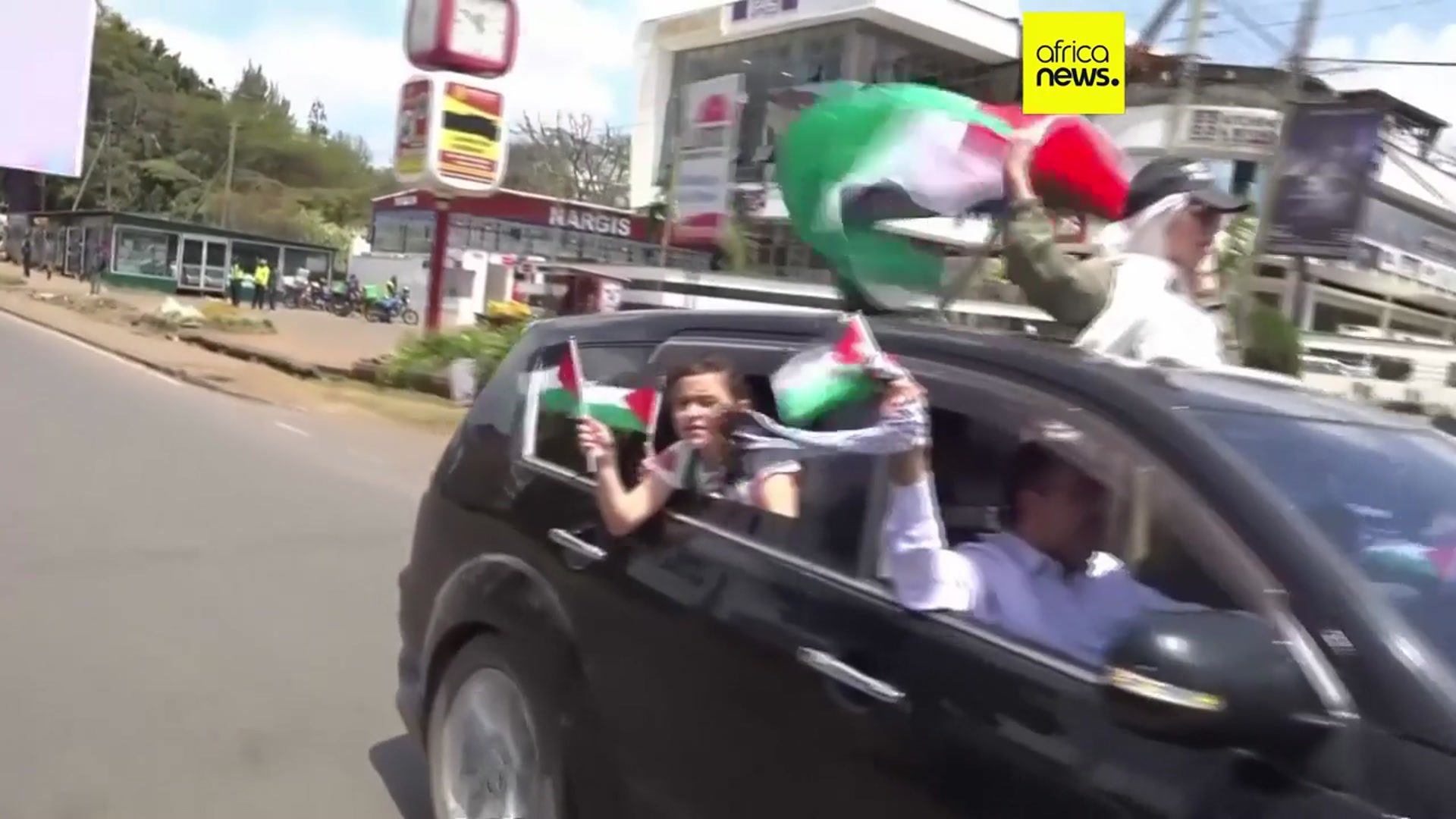 'Video thumbnail for Kenyans rally in solidarity with Palestinians in Gaza'