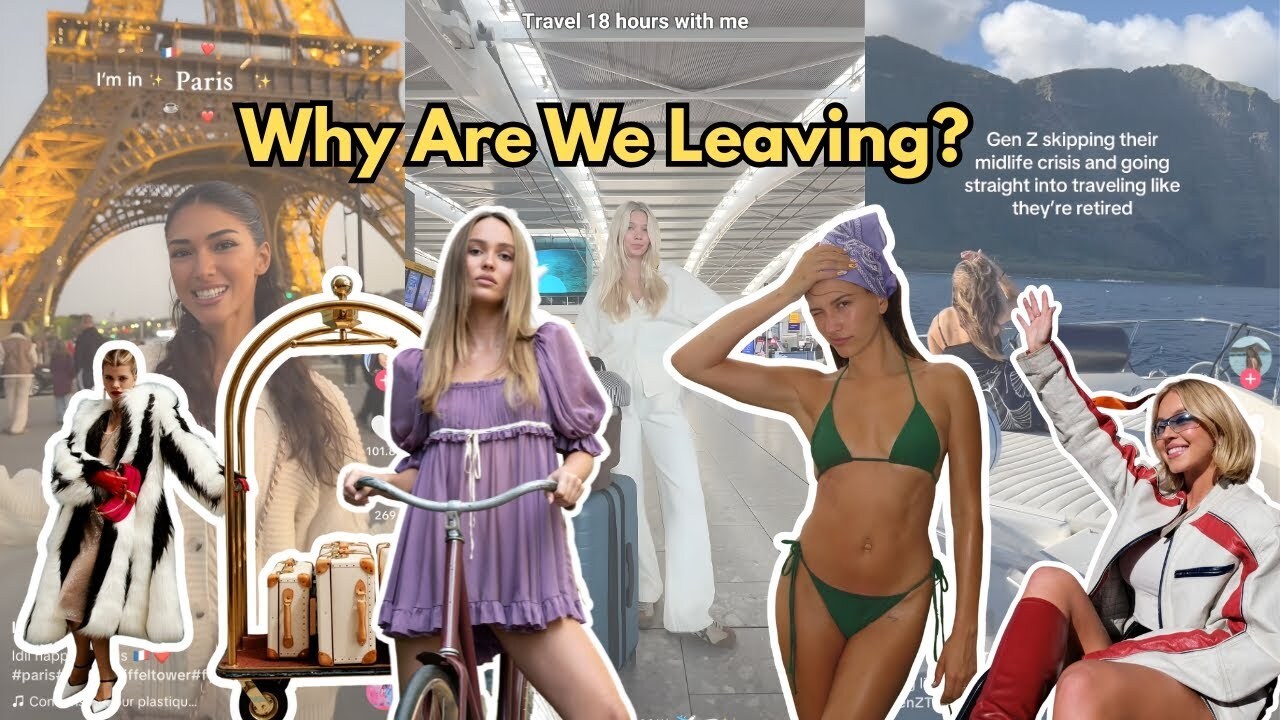 Video thumbnail for Why Are We Everywhere But Home? The Gen Z Travel Frenzy Explained