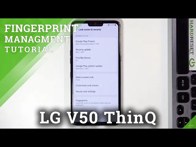 Video thumbnail for How to Add Fingerprint to LG V50 ThinQ – Find Biometrics Options