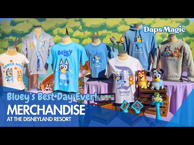 Video thumbnail for Merchandise of Bluey's Best Day Ever! | Mr. Daps Interviews Taryn Johnson   4K