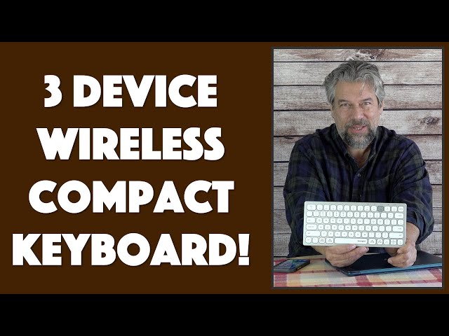 Video thumbnail for Kensington Multi Device Wireless Compact Keyboard -- REVIEW