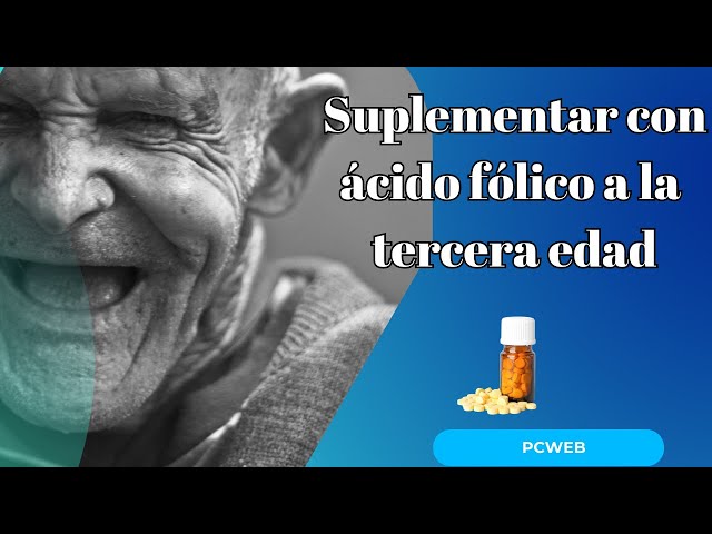 'Video thumbnail for ¿Es necesario suplementar con ácido fólico a la tercera edad?'
