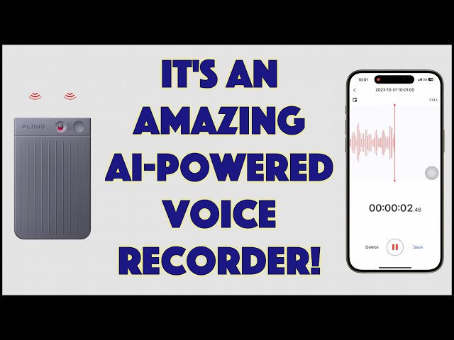 Video thumbnail for PLAUD Note: ChatGPT-Powered AI Voice Recorder -- DEMO & REVIEW