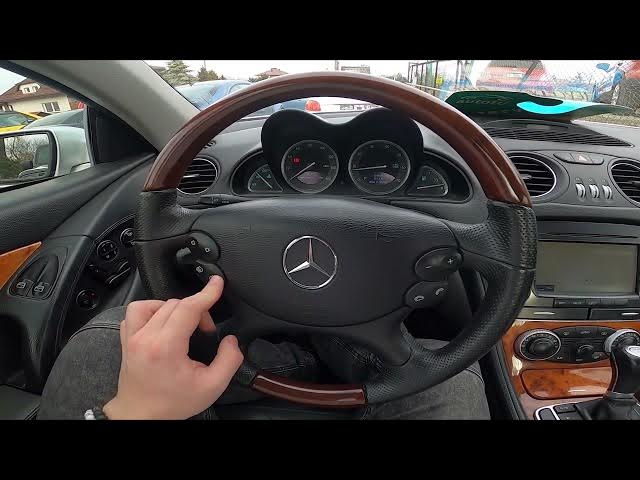 Video thumbnail for How to Turn Interior Lighting Shut Off Delay On or Off in Mercedes SL55 R230 ( 2001 – 2008 )