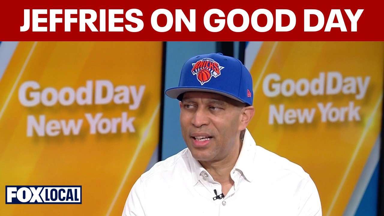 Video thumbnail for Rep. Hakeem Jeffries on US-Iran peace deal, Knicks championship