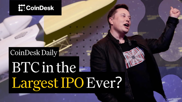 Video thumbnail for SpaceX IPO filing to reveal $545M bitcoin stash