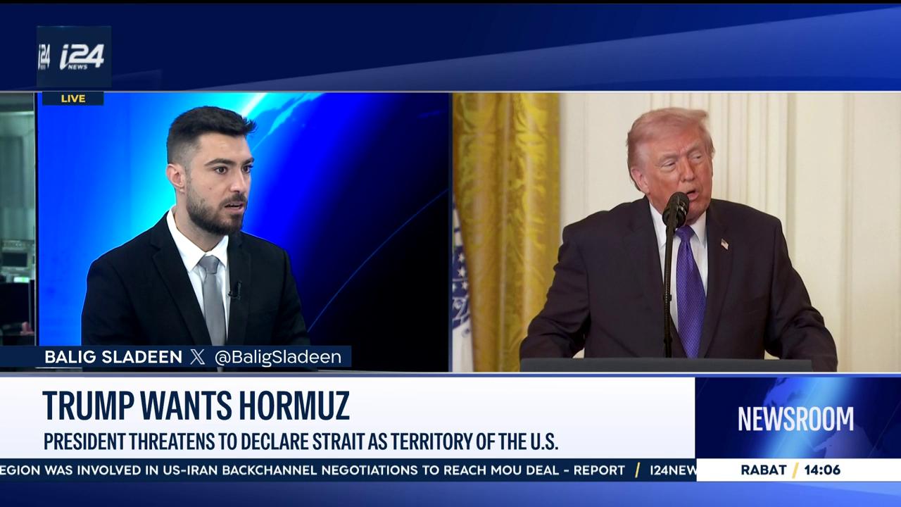 Video thumbnail for Trump wants Hormuz: President threatens to declare Strait of Hormuz as territory of the U.S.