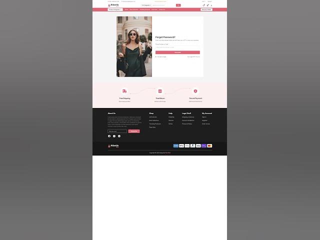 Video thumbnail for eCommerce Template free download | Uibarn | premium Templates| Figma Templates  #uibarn #template