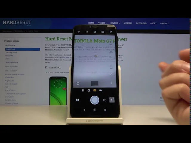 Video thumbnail for How to Use Camera Pro Mode in MOTOROLA Moto G7 Power – Find Advanced Camera Features