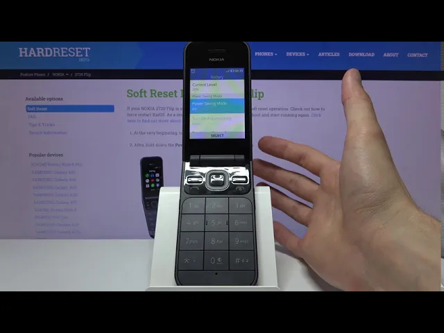Video thumbnail for How to Turn On / Off Power Saving Mode in NOKIA 2720 Flip – Extend Battery Life