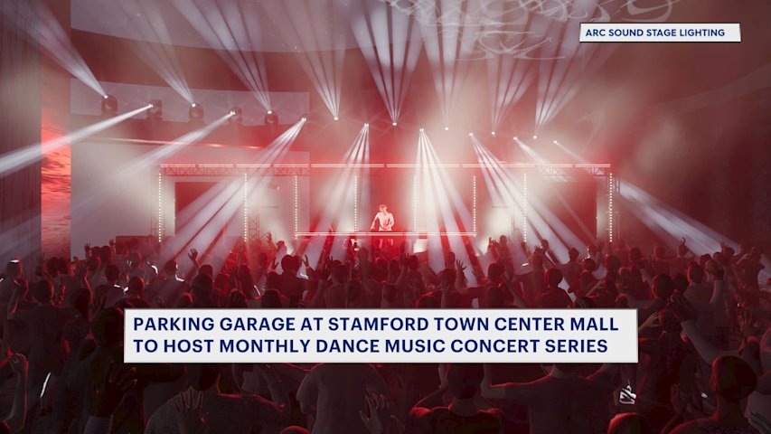 Video thumbnail for Stamford Town Center parking garage to host monthly dance music party