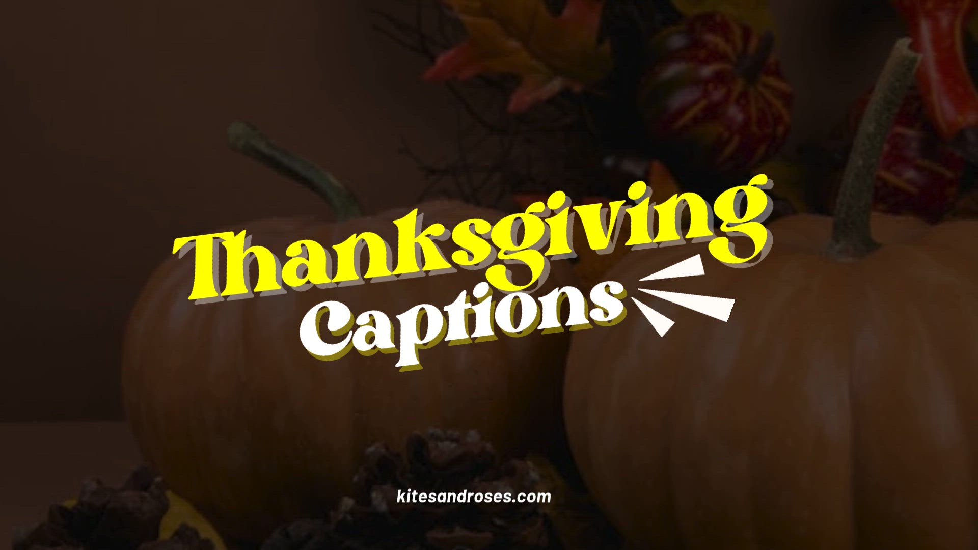 Video thumbnail for 21+ Thanksgiving Captions For Instagram [With Quotes]