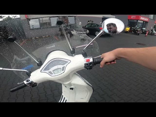 Video thumbnail for How to Drive a Vespa Primavera ( 2017 - now ) | Theoretical Tutorial How to Manage Vespa