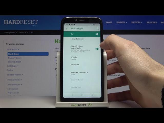 Video thumbnail for How to Enable Portable Hotspot on UMIDIGI A3 – Portable Hotspot / Wi-Fi Sharing
