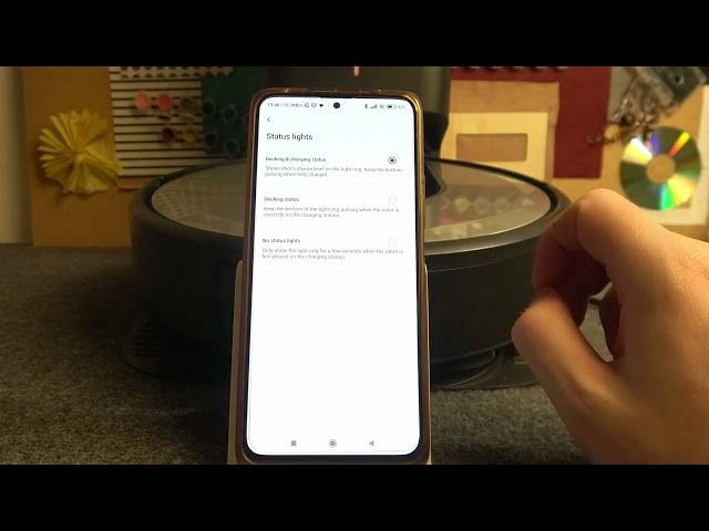Video thumbnail for How To Change Led Lamps Status Behavior On iRobot Roomba i7