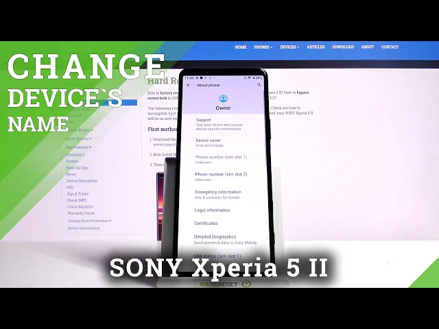 Video thumbnail for How to Rename Your Sony Xperia 5 II - Change Device Name