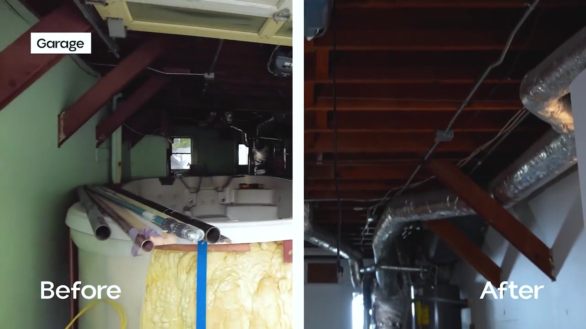 Video thumbnail for This House Had a Pool Inside...This Garage??