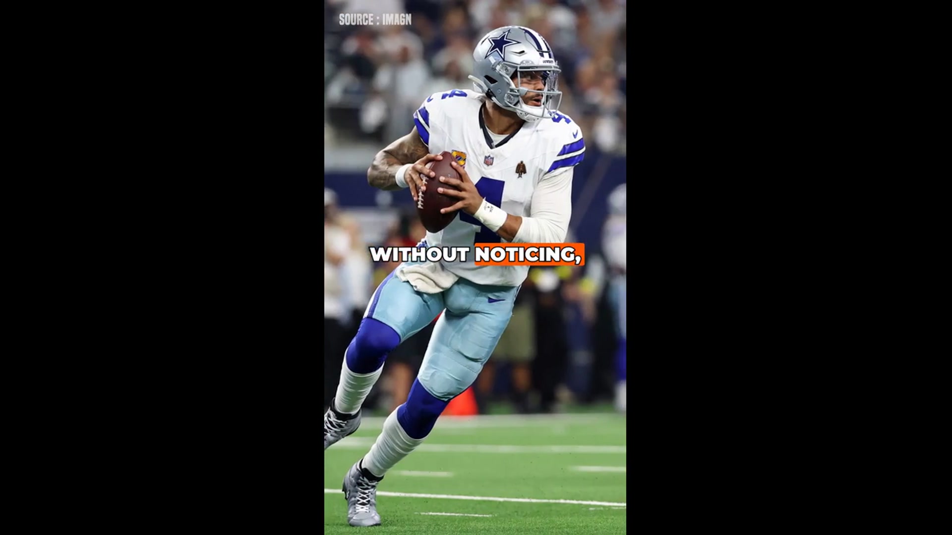 'Video thumbnail for Dak Prescott Shocked by Micah Parsons’ Sack'