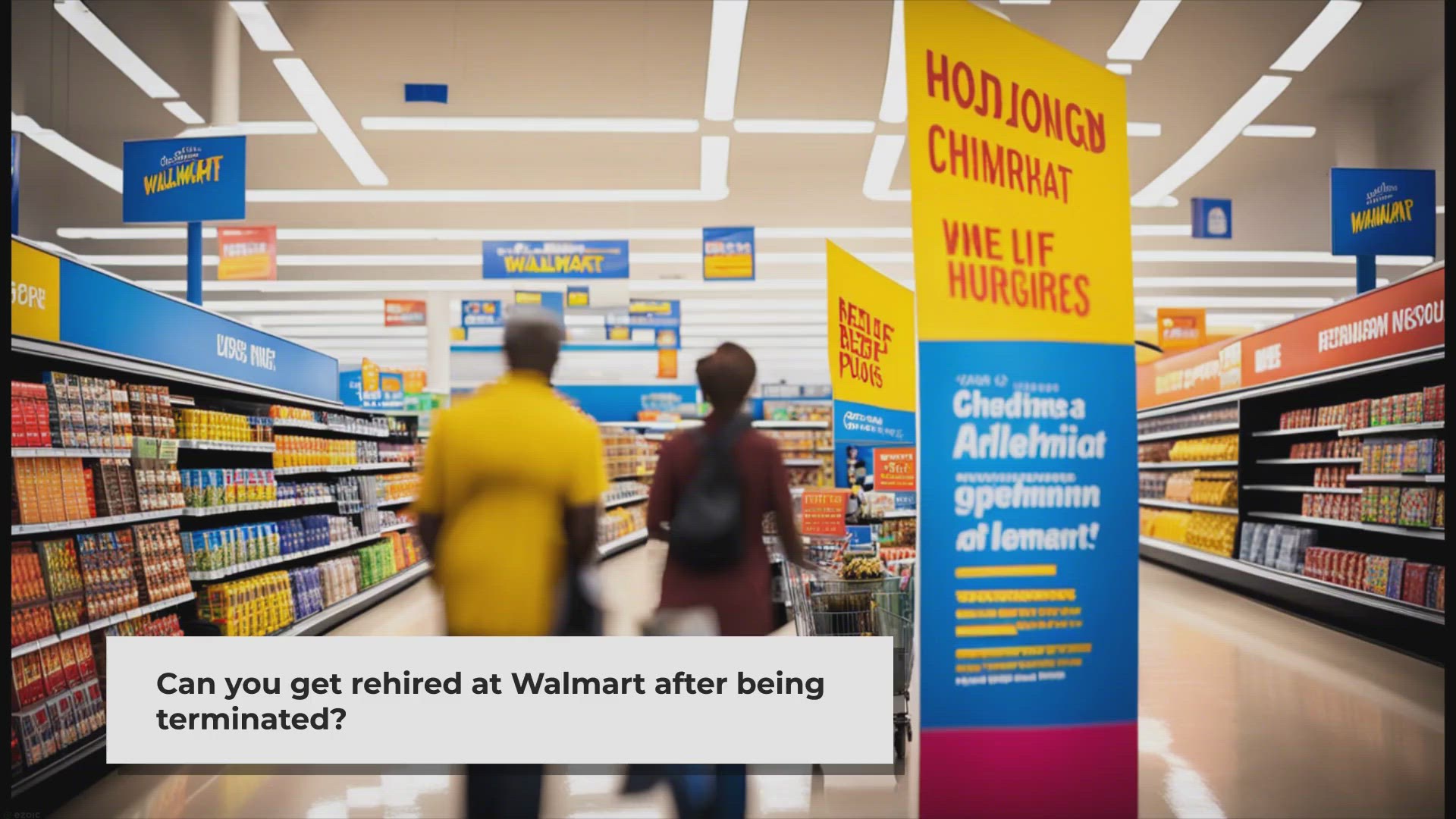Video thumbnail for Rehire policy at Walmart