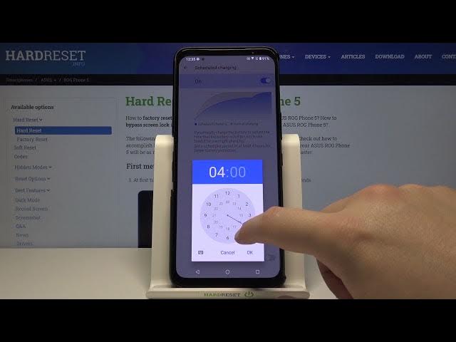 Video thumbnail for How to Set Up Schedule Charging on ASUS ROG Phone 5