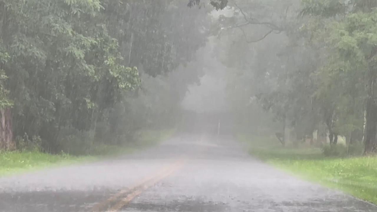 Video thumbnail for US: Heavy Downpour Drenches Rochester, NY, USA.
