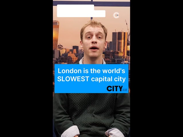 Video thumbnail for London is officially the world’s slowest capital city! 🚦