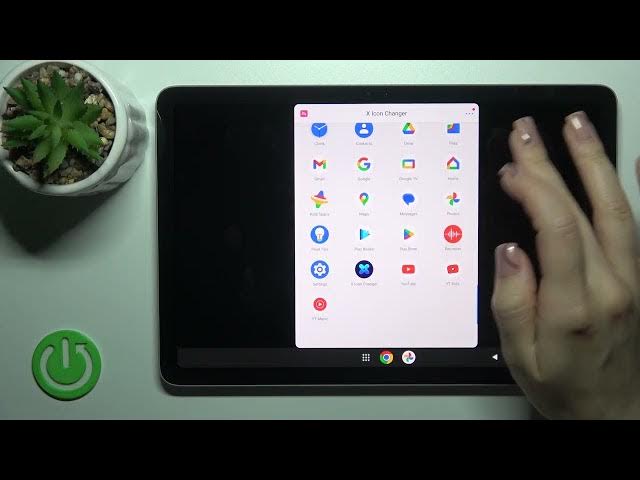 Video thumbnail for How to Change the App Icons Shape & Design on GOOGLE Pixel Tablet - X Icon Changer