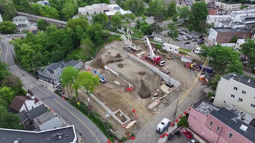 Video thumbnail for New multi-level garage planned to expand parking in downtown Ossining