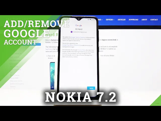 Video thumbnail for How to Add Google Account in NOKIA 7.2 – Create Google Account
