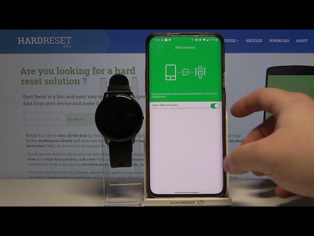 Video thumbnail for How to Allow Notifications in XIAOMI Imilab KW66 – Customize Notification Preferences