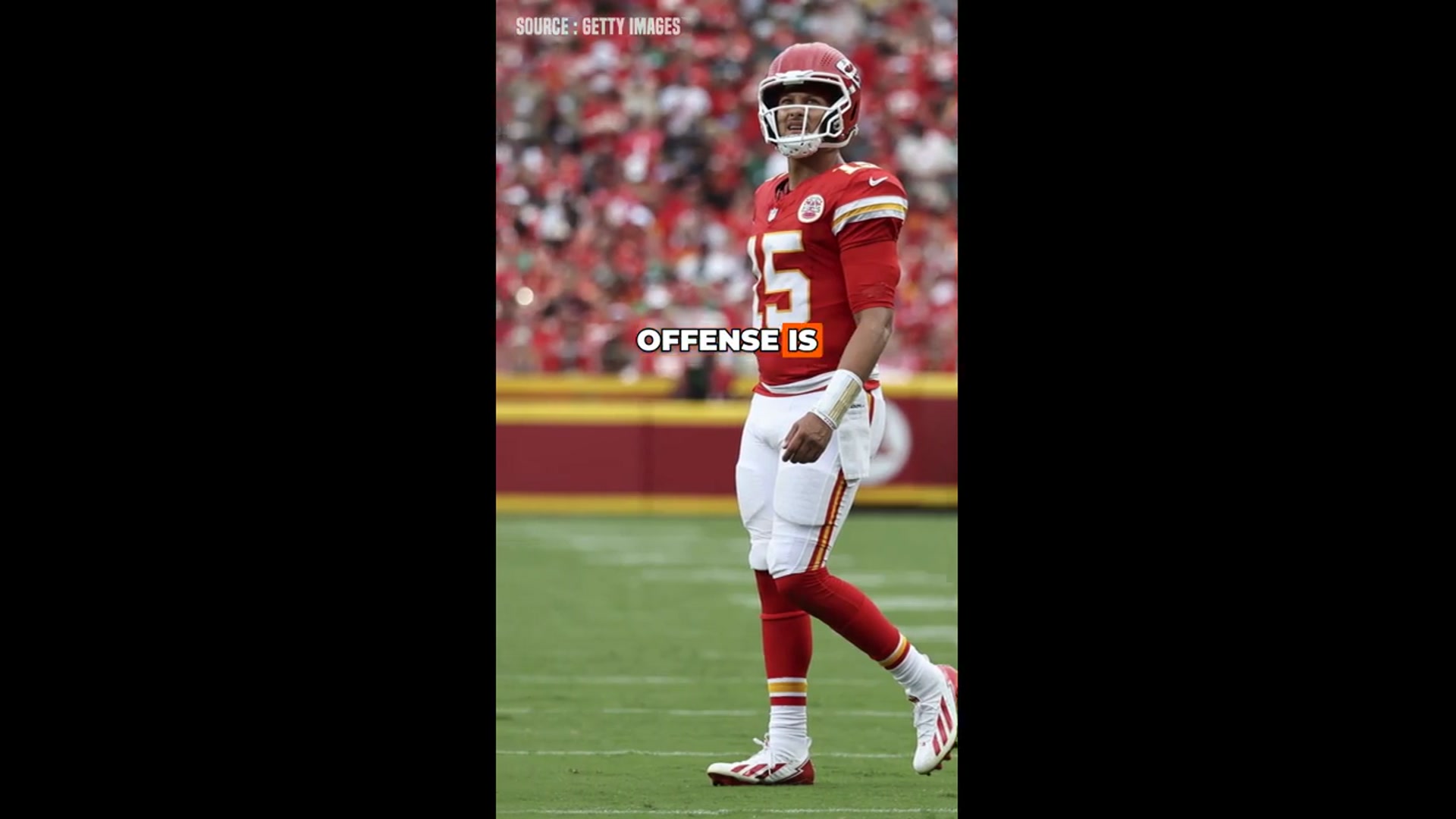 'Video thumbnail for Mahomes Explains His Blitz Strategy'