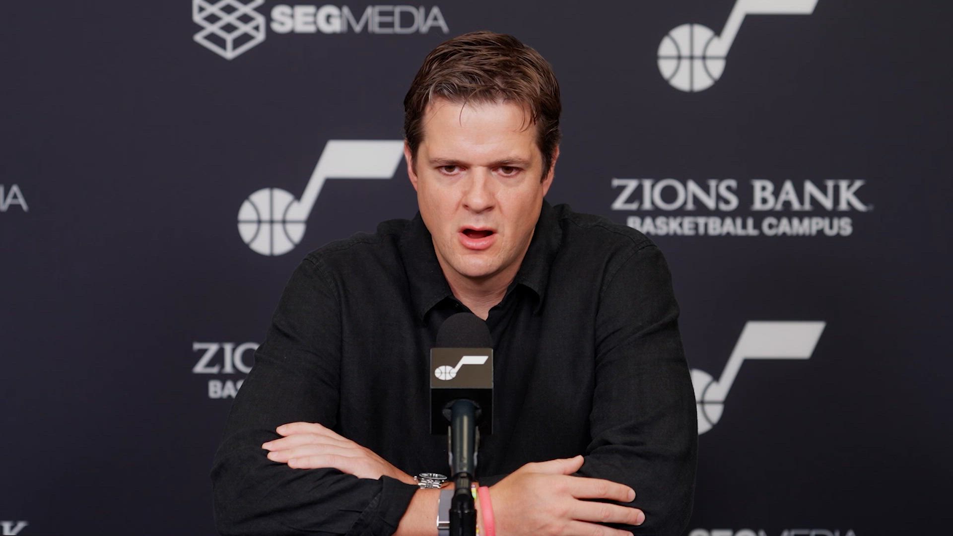 Video thumbnail for Will Hardy on Future of Utah Jazz's Veteran Players