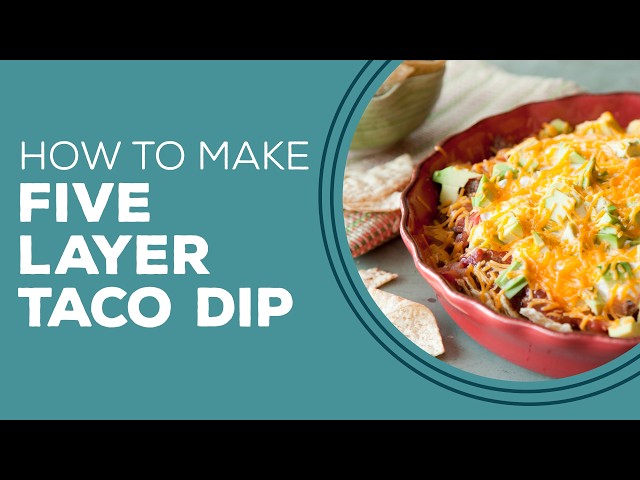 Video thumbnail for Blast from the Past: Five Layer Taco Dip Recipe