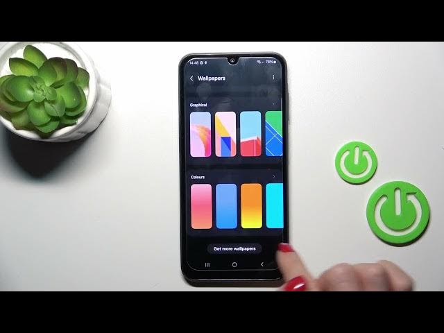 Video thumbnail for How to Change Wallpaper on SAMSUNG Galaxy A15
