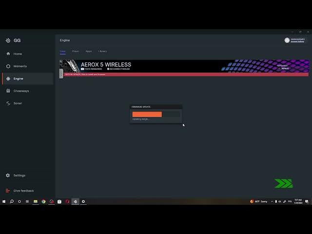 Video thumbnail for How To Update Steelseries Aerox 5 Wireless