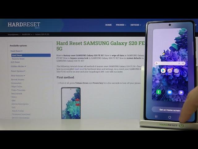 Video thumbnail for Samsung Galaxy S20 FE 5G All Default Wallpapers Presentation