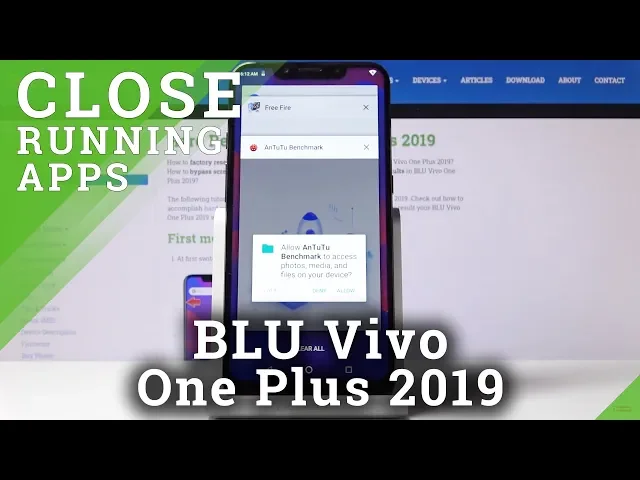 Video thumbnail for How to Turn Off Running Apps in BLU Vivo One Plus 2019 – Speed Up System