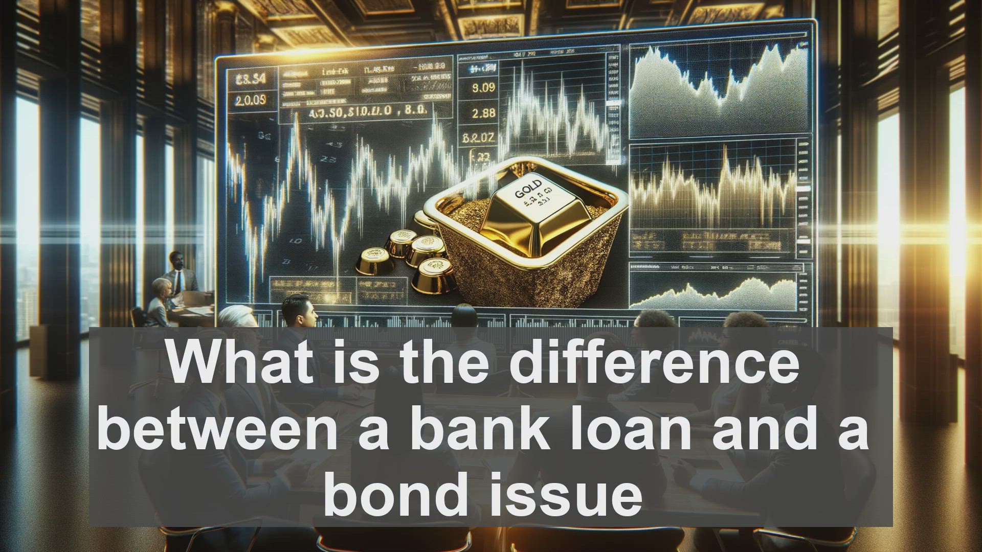'Video thumbnail for What is the difference between a bank loan and a bond issue?'