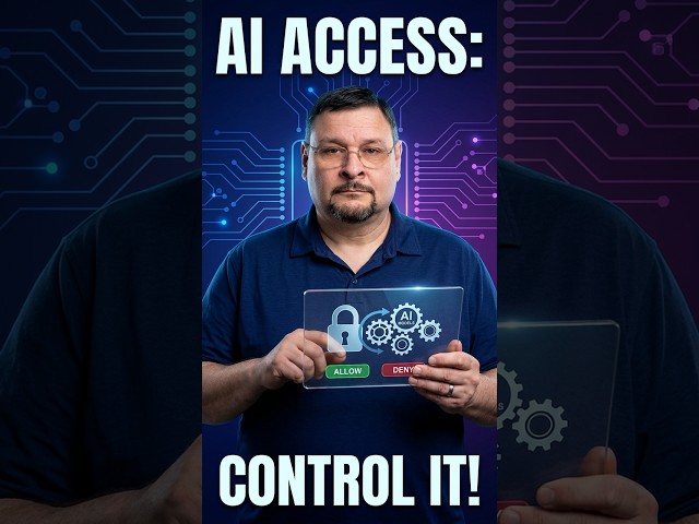 Video thumbnail for Who Should Access Your AI Models? Learn to Control It #shorts #AccessControl #AISecurity