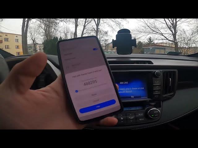 Video thumbnail for How to Pair Smartphone with System via Bluetooth in Toyota RAV 4 IV (2013 - 2018) - Connect Phone
