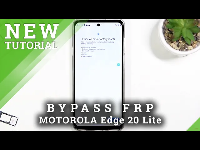Video thumbnail for How to Bypass Google Verification on MOTOROLA Edge 20 Lite - Unlock FRP  / Remove Google Lock